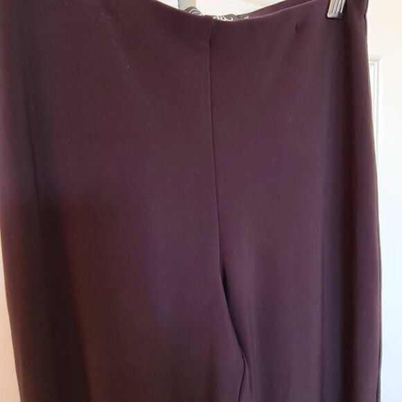 Sympli Womens Gray Brown Split Hem Stretch Pants Size 4 - Picture 8 of 12